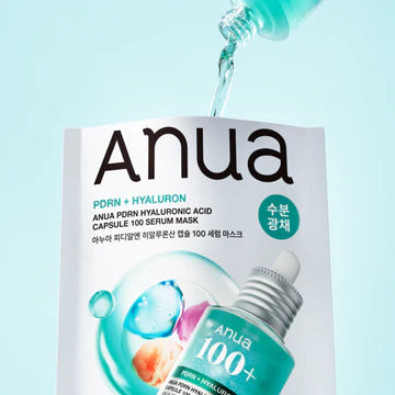 PDRN Hyaluronic Acid Capsule 100 Serum Sheet Mask 1pc