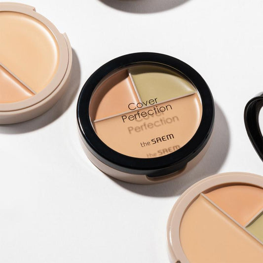 Cover Perfection Triple Foundation Balm + Brush 2pc Set