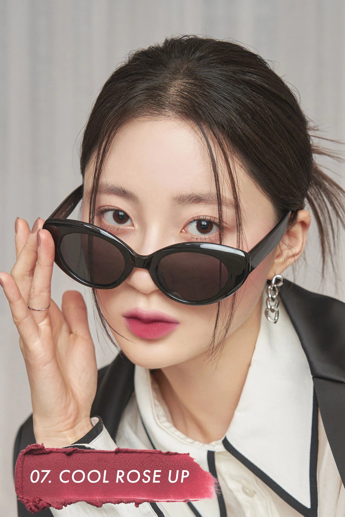 Cool Rose Up Set 2pc (Blur Fudge Tint + Mini Pouch)