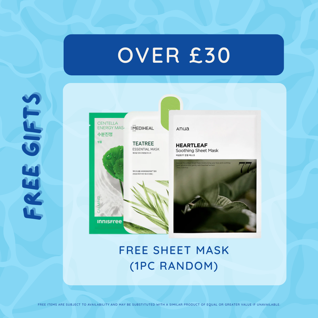 summer sale - free sheet mask 1pc