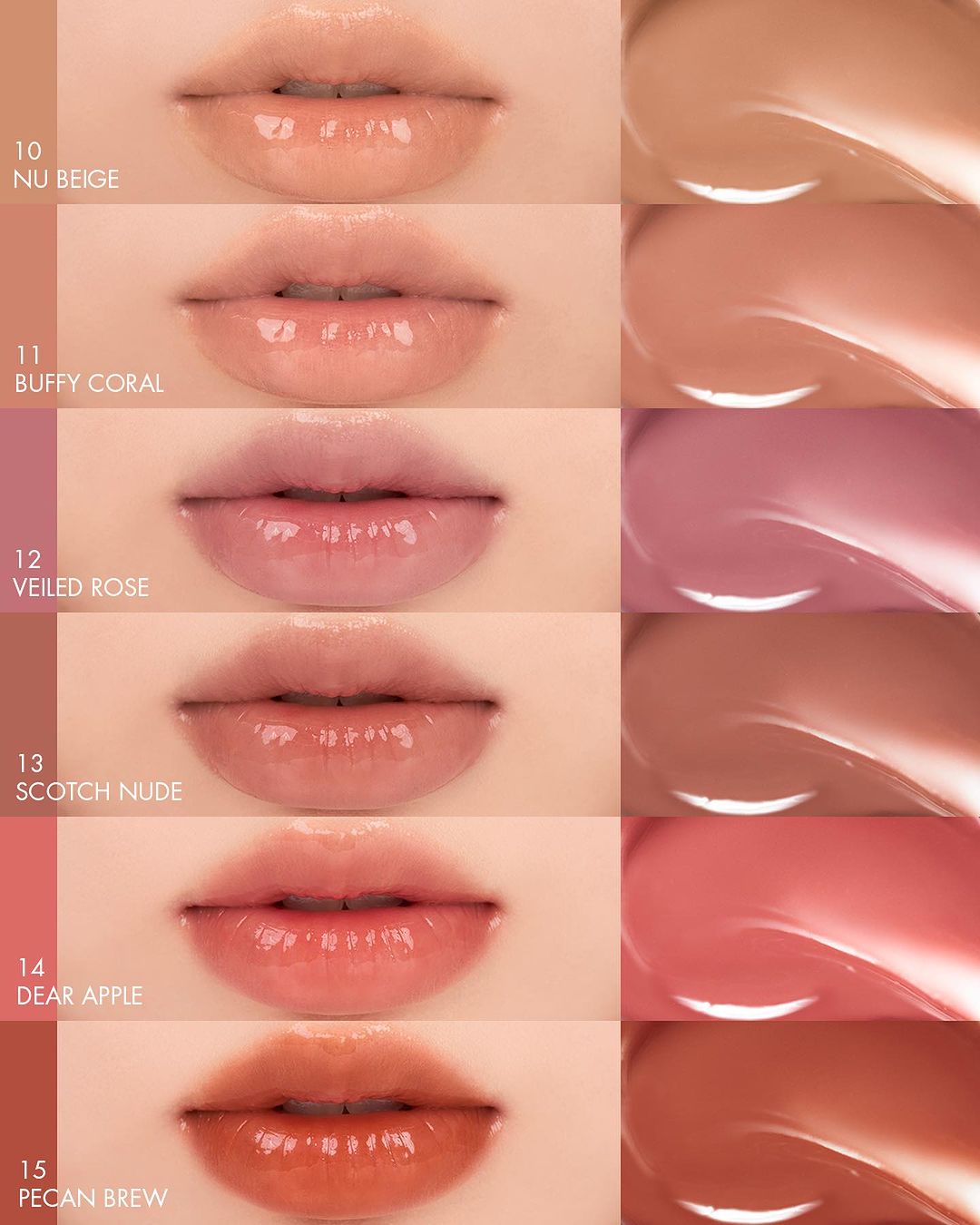 Glasting Melting Balm - Dusty On The Nude Edition *2023 NEW* (6 Shades)