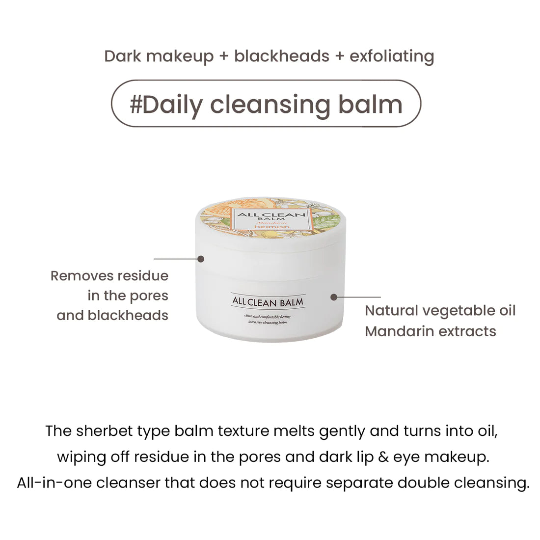 All Clean Balm Mandarin 120ml
