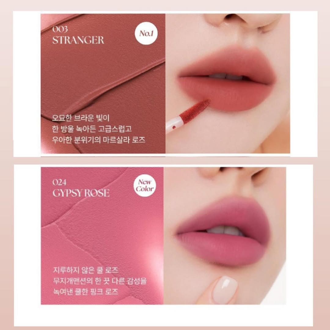Rose By Cool Objet Liquid + Nude Gloss 2pc Set