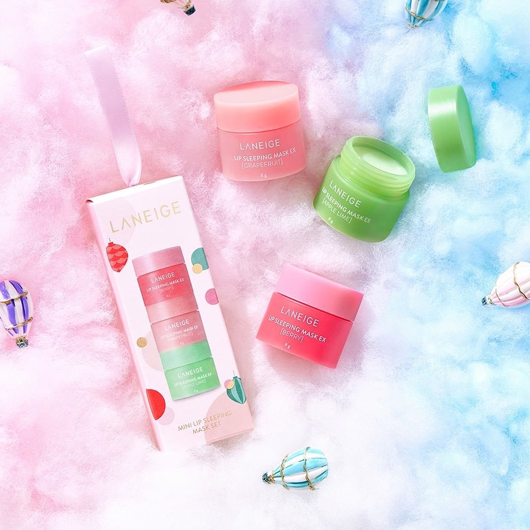 Holiday Mini Lip Sleeping Mask 3pc