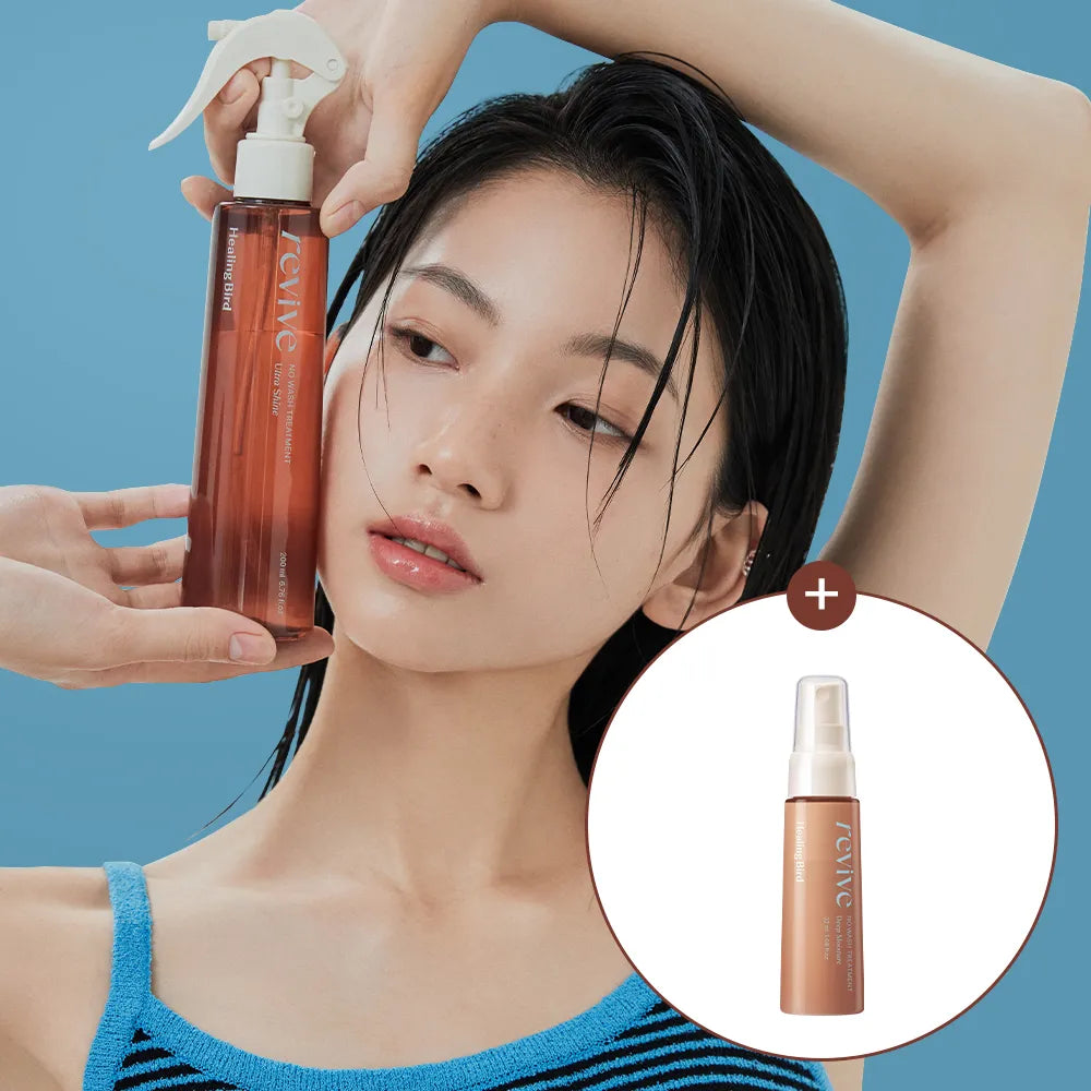 Revive No Wash Treatment Ultra Shine 200ml + Deep Moisture 32ml