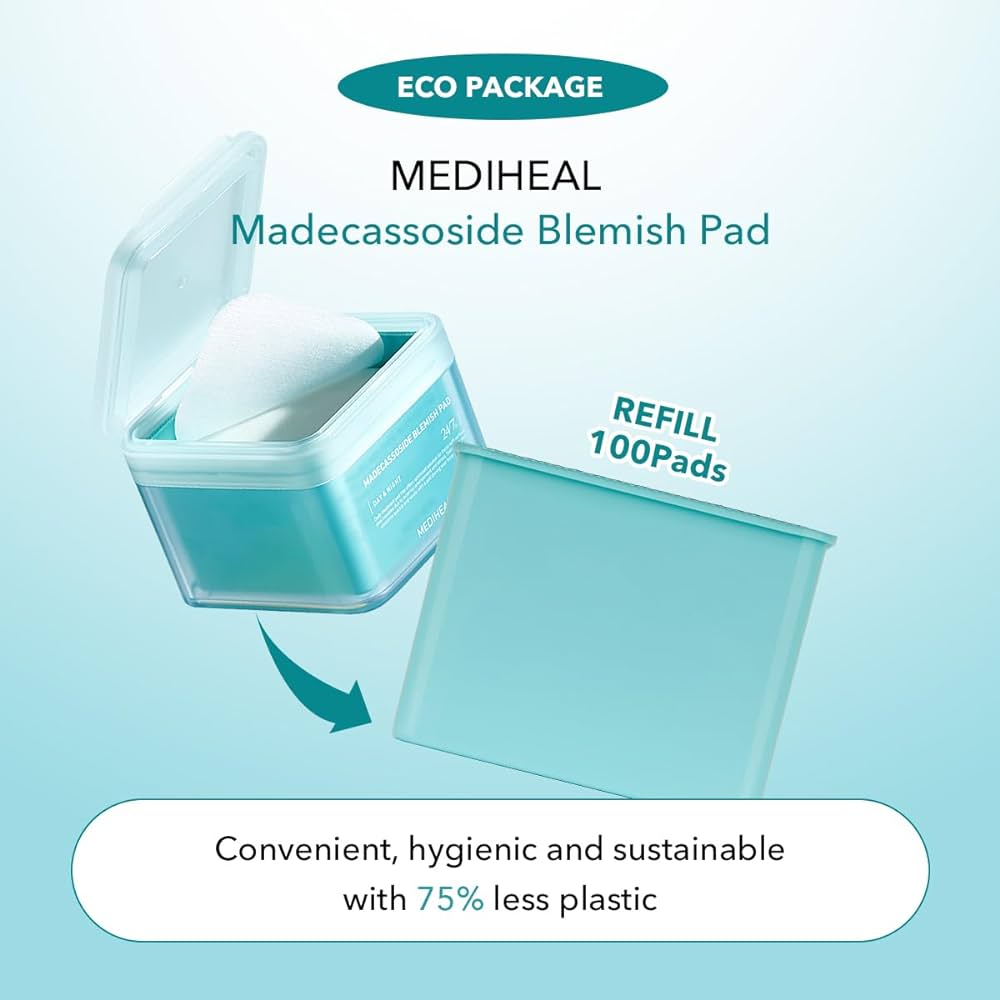 Madecassoside Blemish Toner Pad 100 Pads
