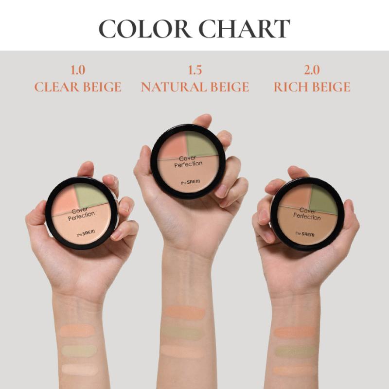 Cover Perfection Triple Foundation Balm + Brush 2pc Set