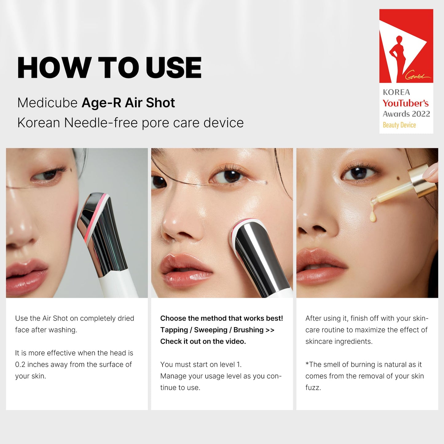 AGE-R ATS Air Shot (needle-free pore care)