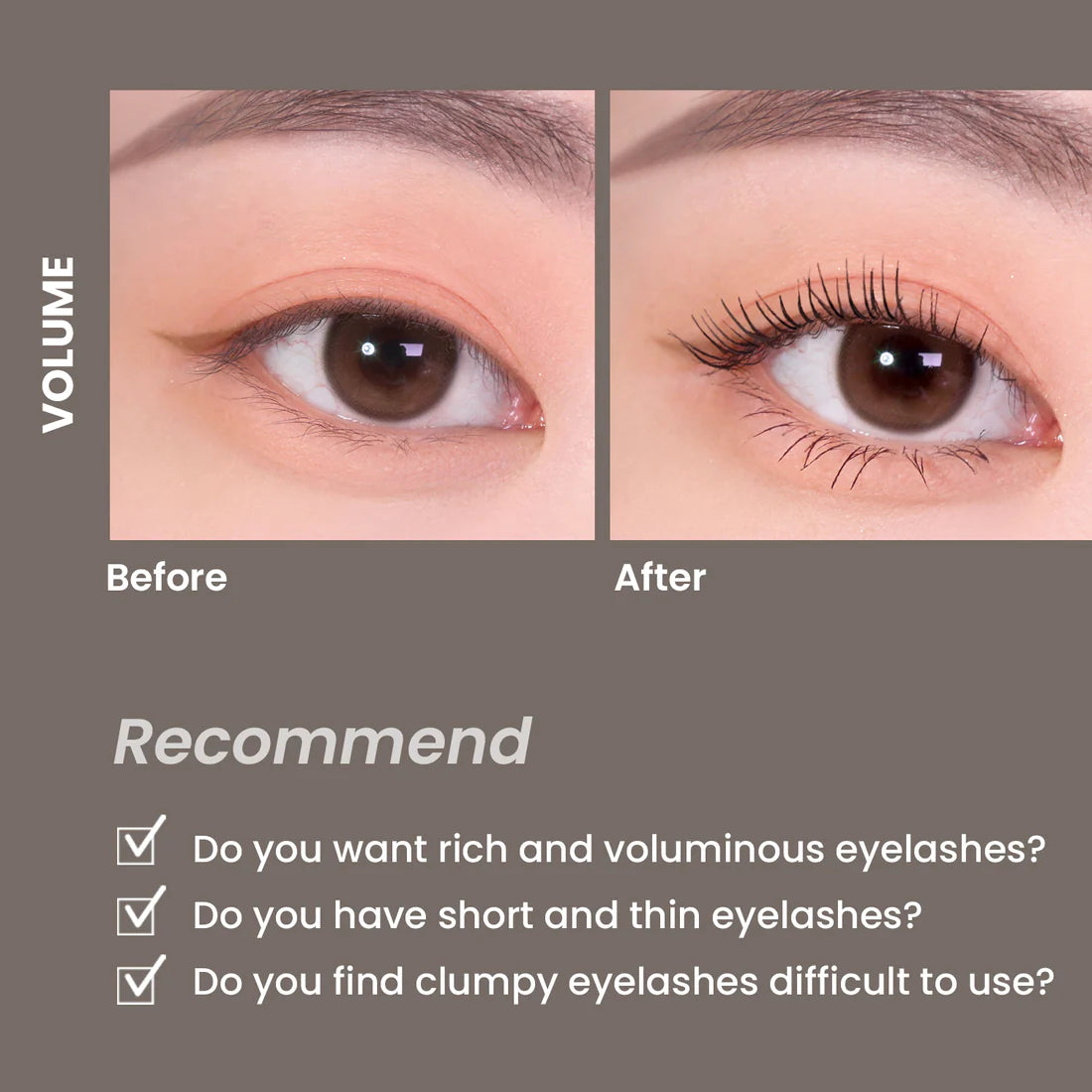 Dailism Smudge Stop Mascara 9g (2 types)
