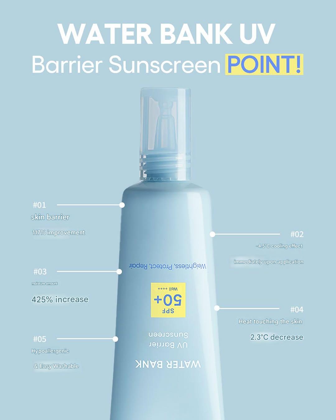Water Bank UV Barrier Sunscreen