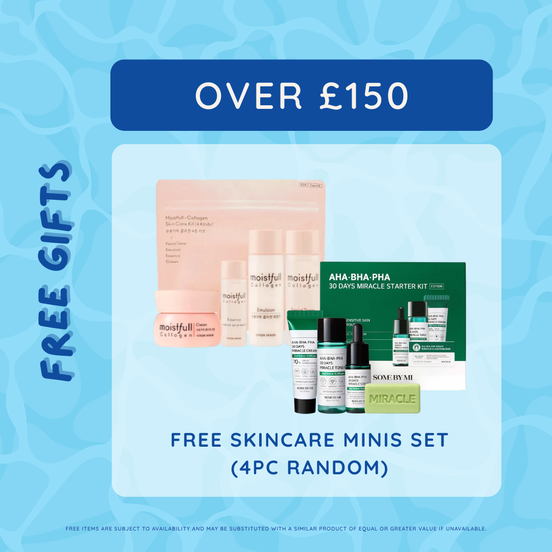 summer sale - free skincare minis set