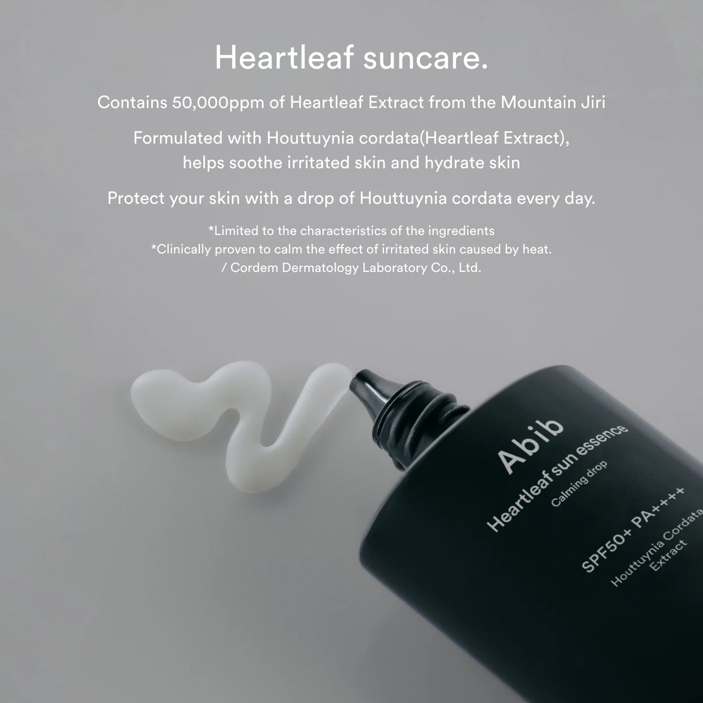 Heartleaf Sun Essence Calming drop SPF 50+/PA++++ 50ml (2023 renewal)