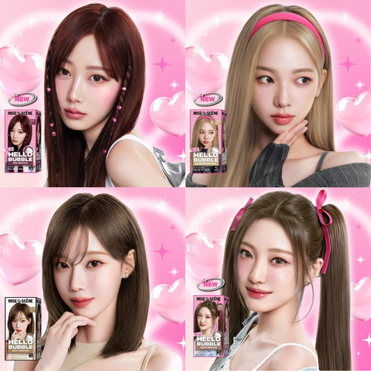 Mise en Scene x AESPA Hello Bubble Hair Dye (22 shades)