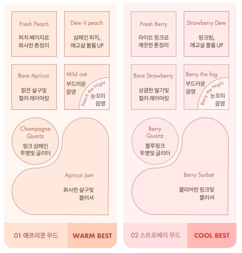 Bare Layer Palette (2 types) - 2023 NEW | MYKSTYLE