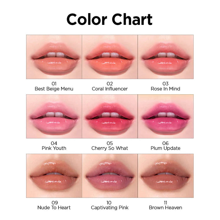 Ink Mood Glowy Tint (9 shades) - 2023 NEW