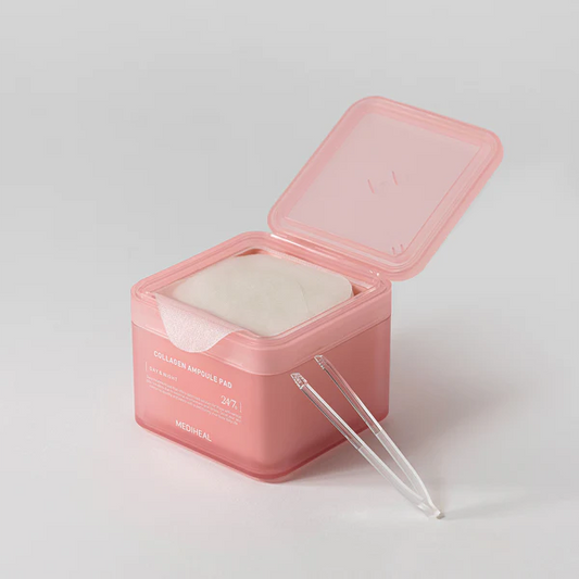 Collagen Ampoule Toner Pad 100pc