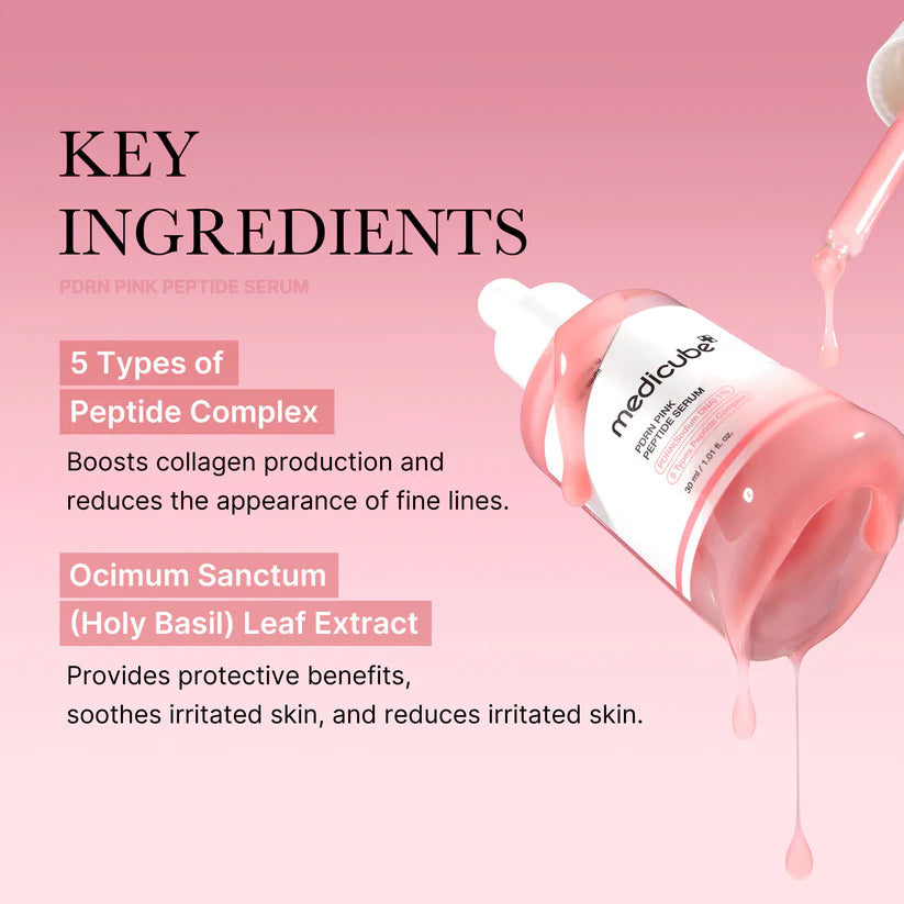 PDRN Pink Peptide Serum (30ml + 30ml)