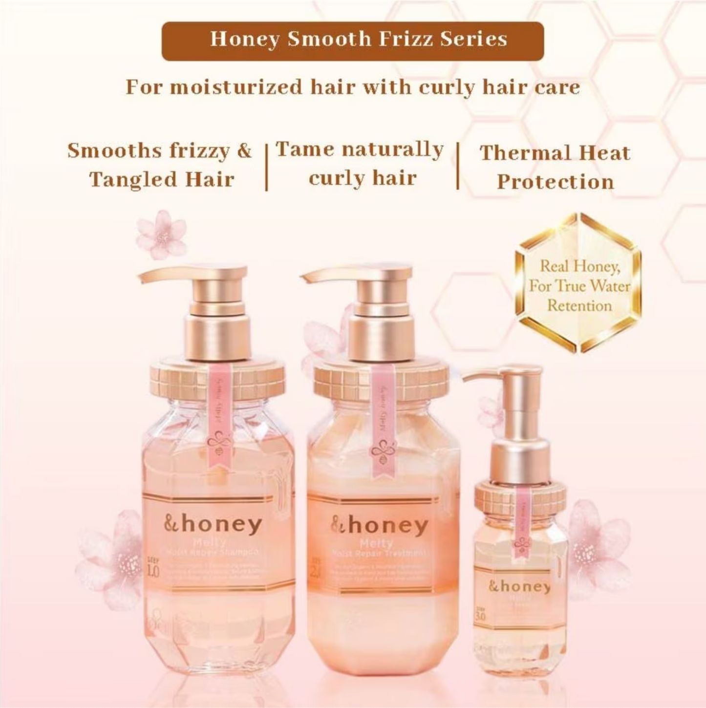 &Honey Melt Moist Repair Hair Oil 100ml
