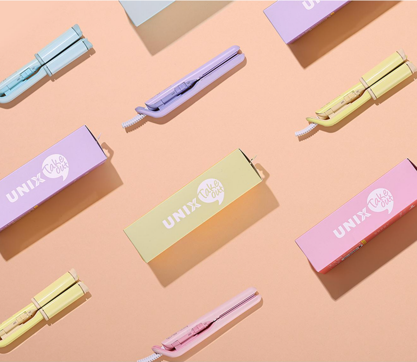 Unix Takeout 2 Mini Hair Straightener