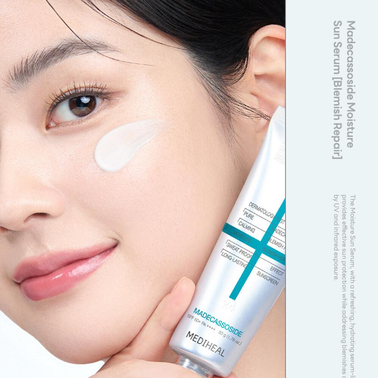 Madecassoside Moisture Sun Serum Blemish Repair