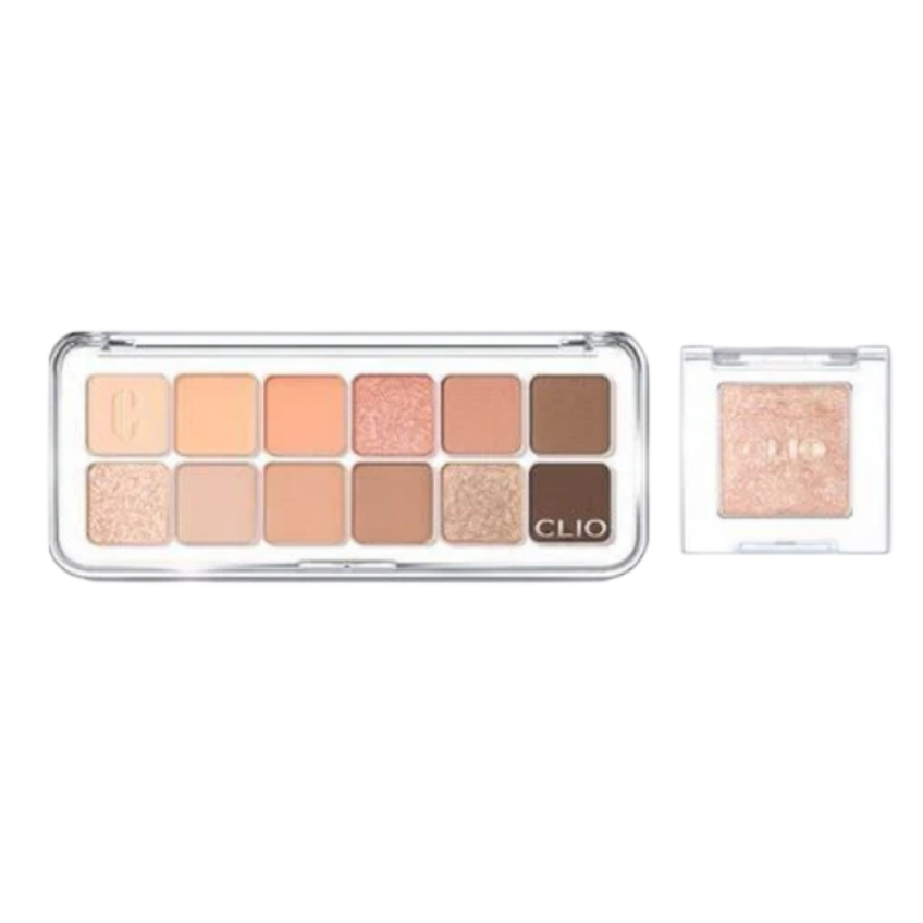 Pro Eye Palette Air (5 shades) + Pro Single Shadow Set