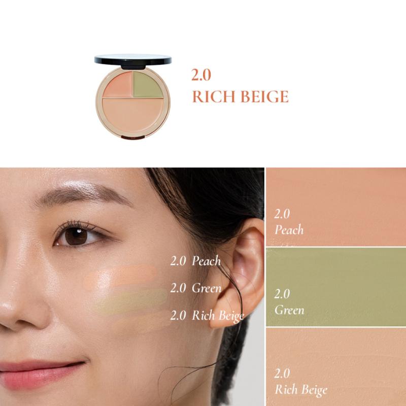 Cover Perfection Triple Foundation Balm + Brush 2pc Set