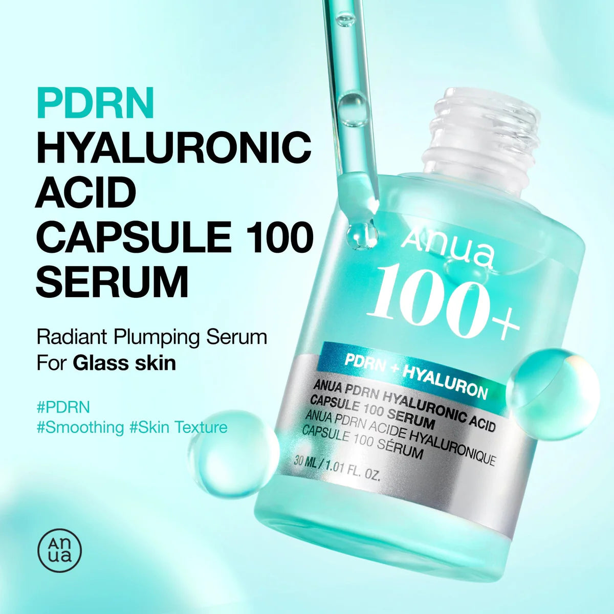 PDRN Hyaluronic Acid Capsule 100 Serum 30ml + refill 30ml