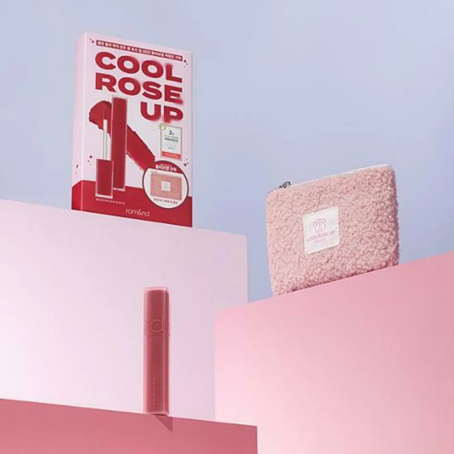 Cool Rose Up Set 2pc (Blur Fudge Tint + Mini Pouch)