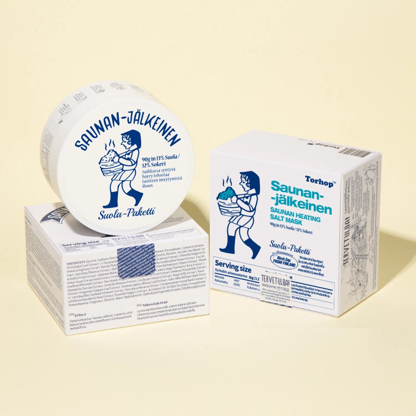 Saunan Heating Salt Mask