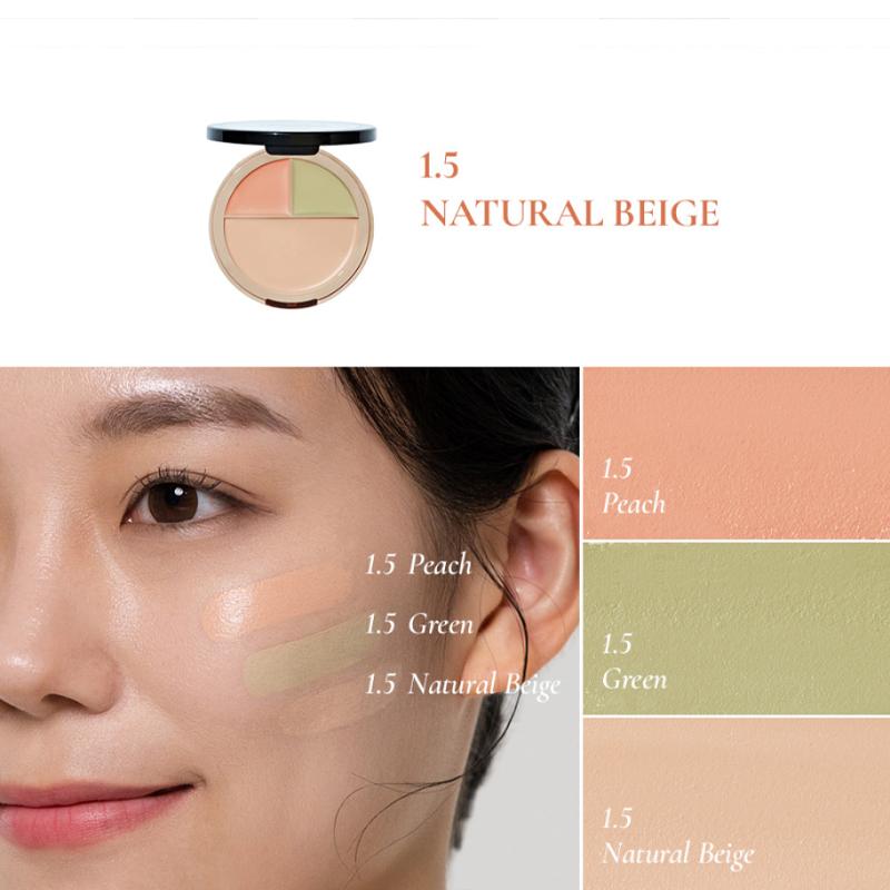 Cover Perfection Triple Foundation Balm + Brush 2pc Set