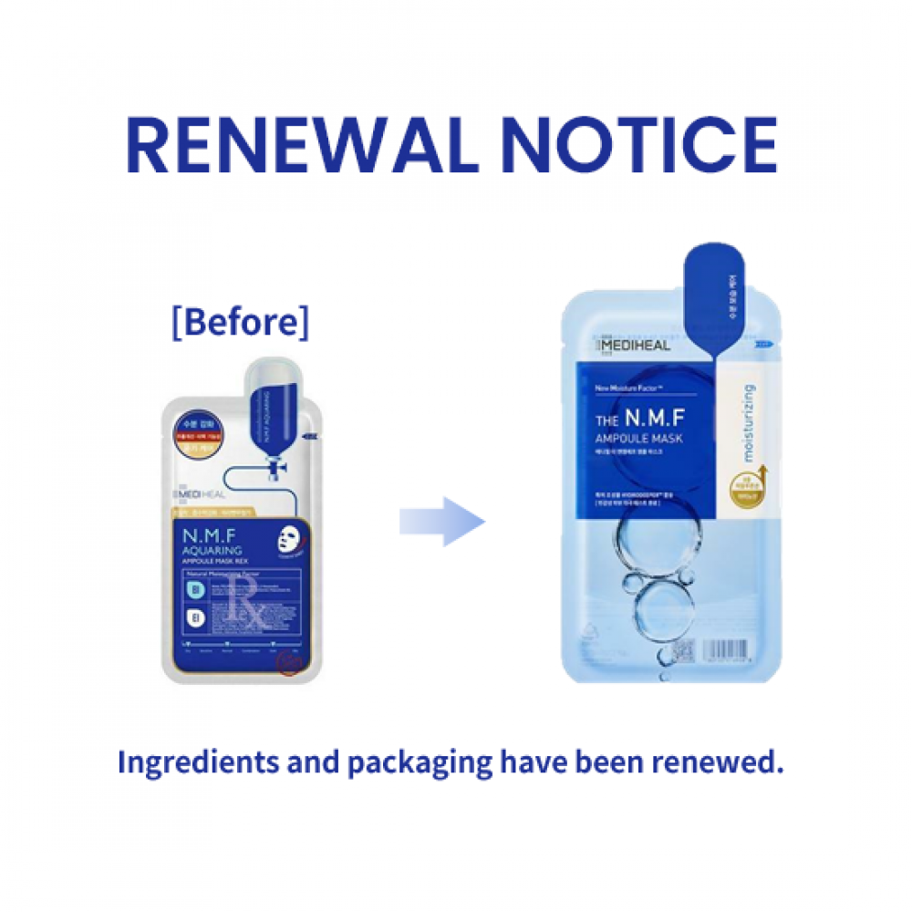 The N.M.F Ampoule Mask Sheet (Renewal) 24ml