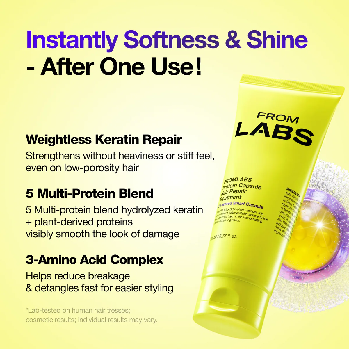 Protein Capsule Hair Repair Treatment