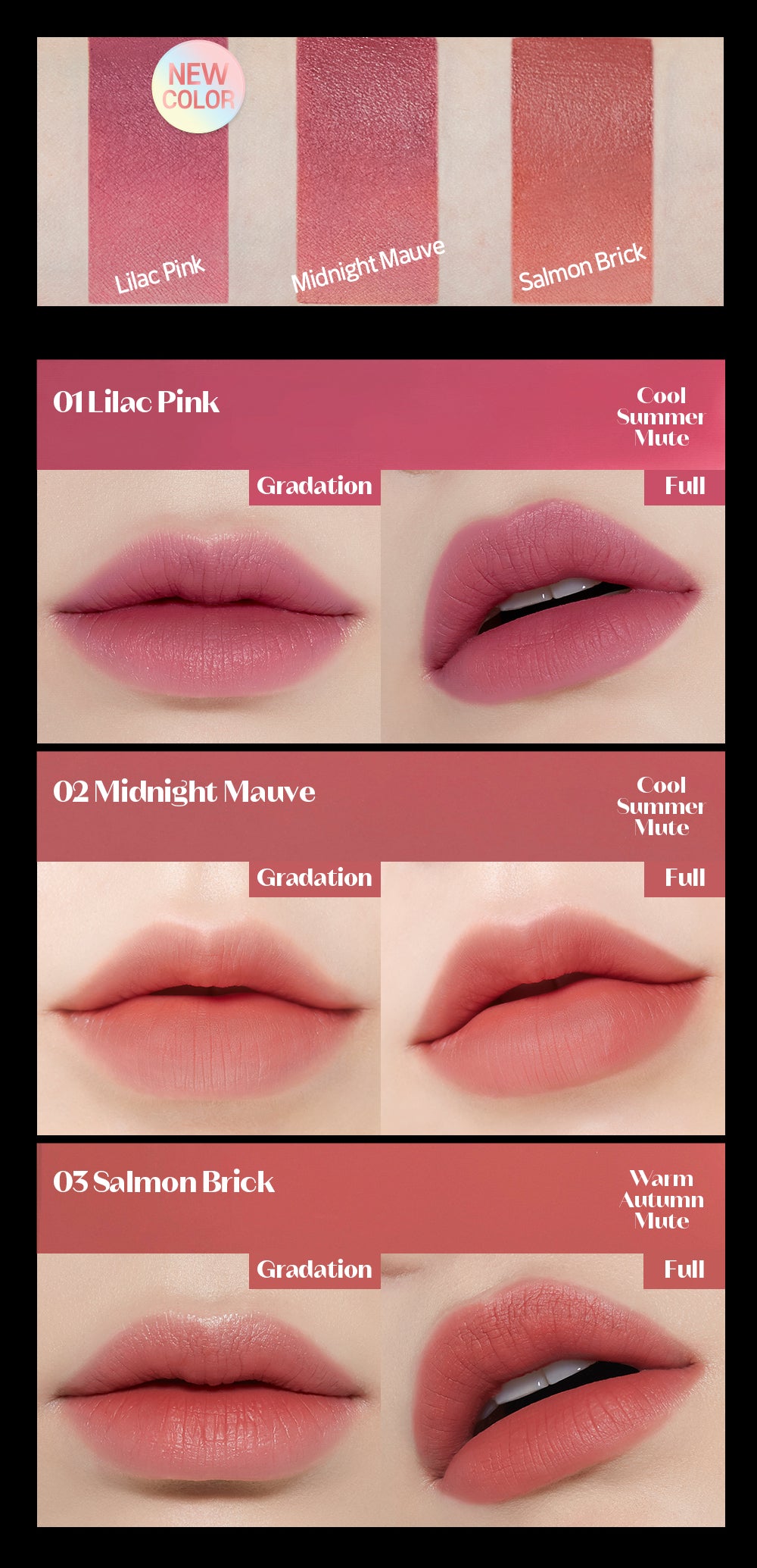 LUVISTRUE Fixing Tint (3 shades)