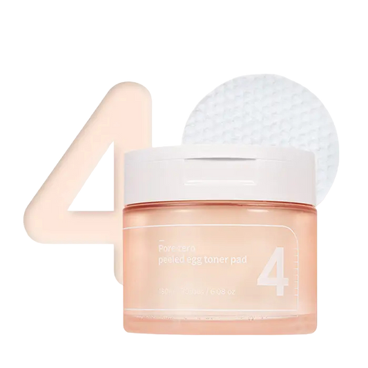 No.4 Pore Zero Peeled Egg Toner Pad 70pc