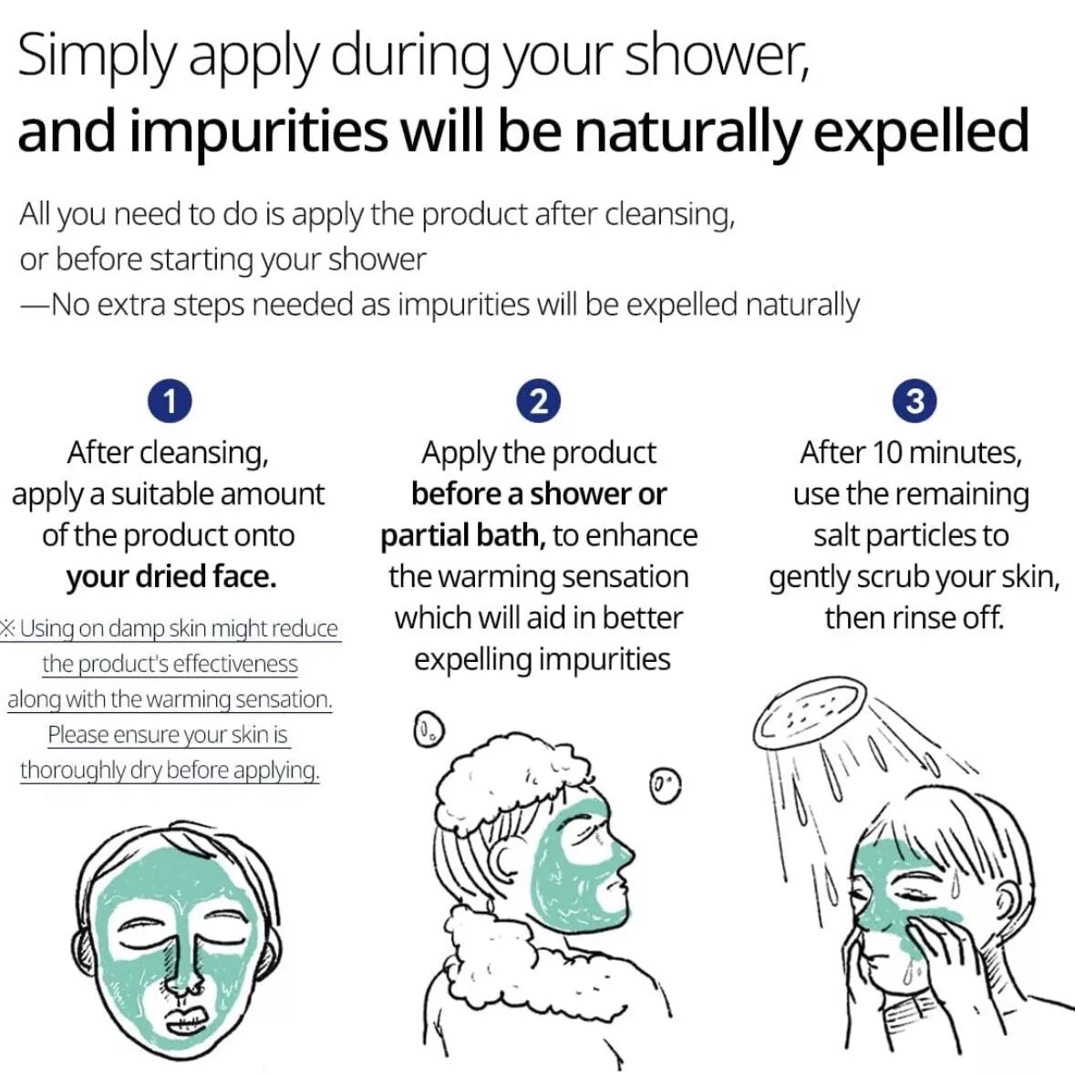 Saunan Heating Salt Mask