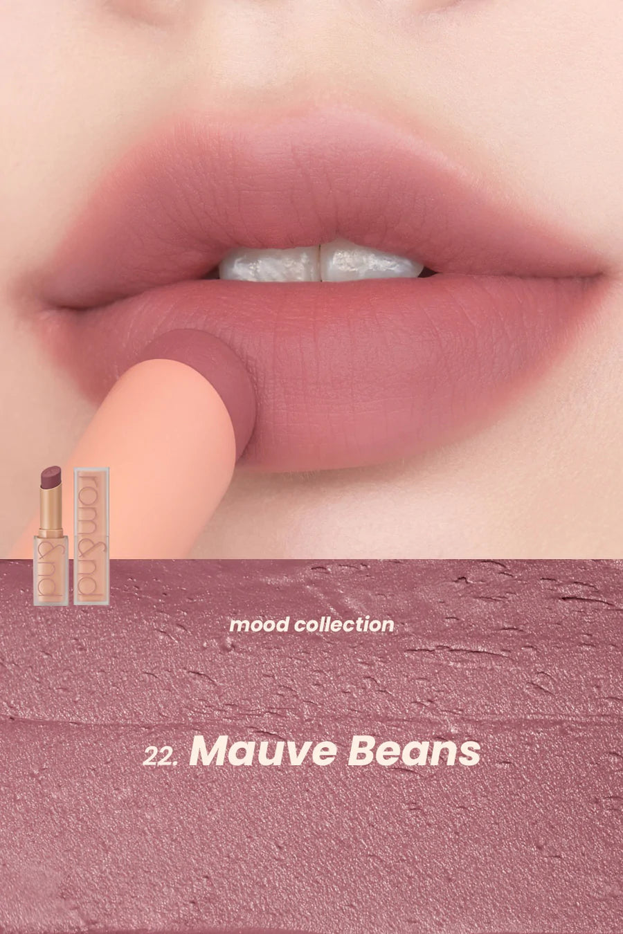 Zero Matte Lipstick - Fall 2022 - Muteral Nude (2 shades)