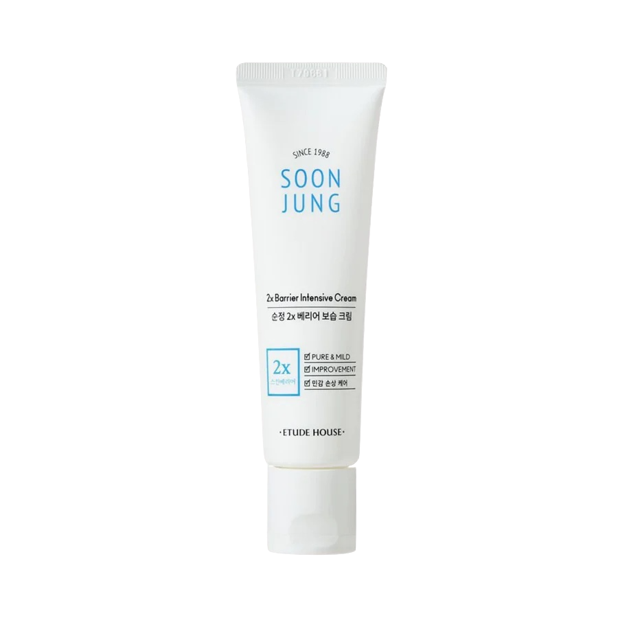 ETUDE HOUSE Soon Jung 2x Barrier Intensive Cream 60ml MYKSTYLE UK mykstyle ETUDE HOUSE Soon Jung 2x Barrier Intensive Cream 60ml MYKSTYLE UK mykstyle