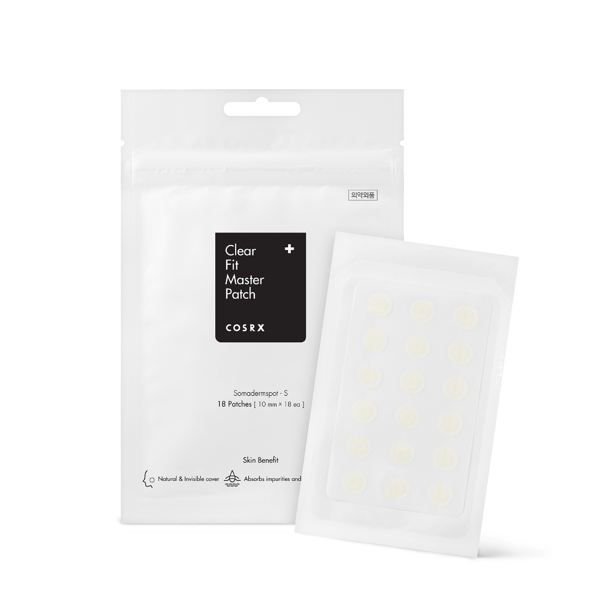 Clear Fit Master Patch 18pc