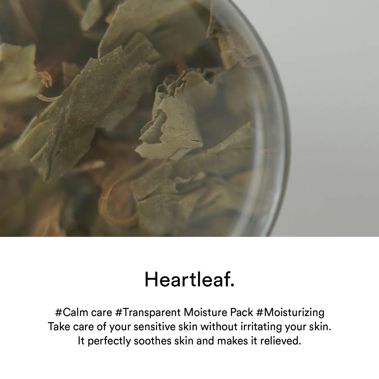 Mild acidic pH sheet mask Heartleaf fit 1pc