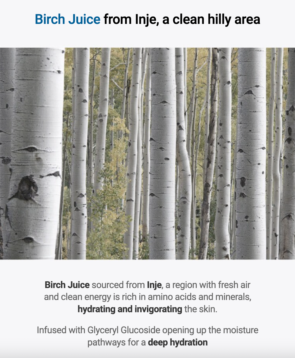 Birch Juice Moisturising Sun Cream 50ml