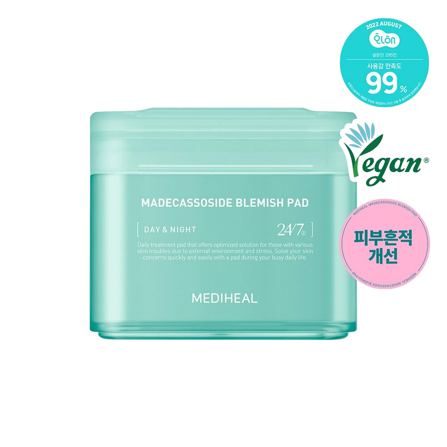 Madecassoside Blemish Toner Pad 100 Pads