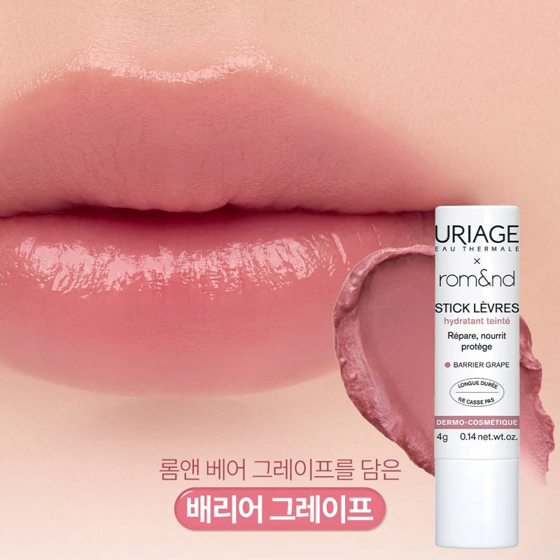 [URIAGE x ROMAND] Stick Levres Colored Lip Balm (2 shades)