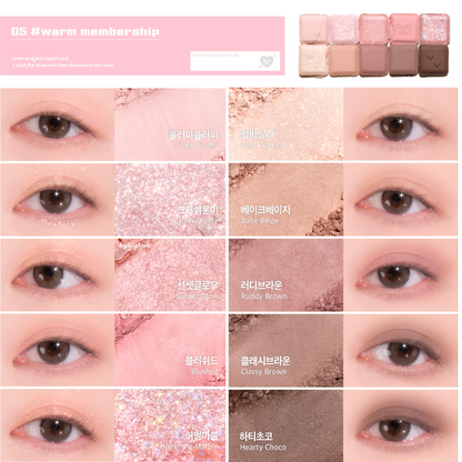 Mood Keyboard Palette + Mini Gel Liner Cupid Edition Set 2pc