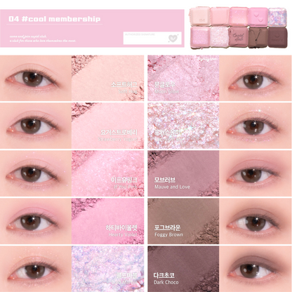 Mood Keyboard Palette + Mini Gel Liner Cupid Edition Set 2pc