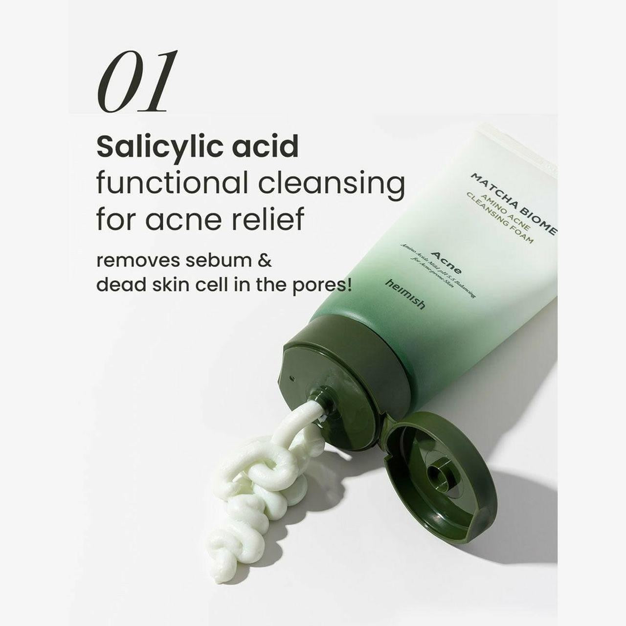 Matcha Biome Amino Acne Cleansing Foam 150g