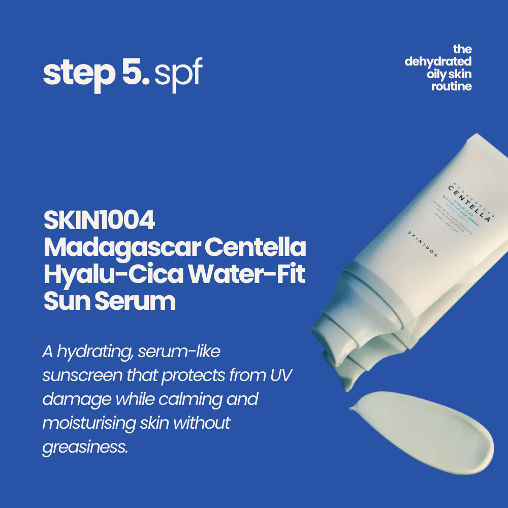 Dehydrated Oily Skin (SooBooJi) Routine