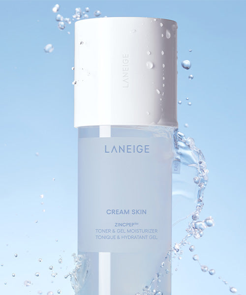 Cream Skin Zincpep Toner & Gel Moisturizer
