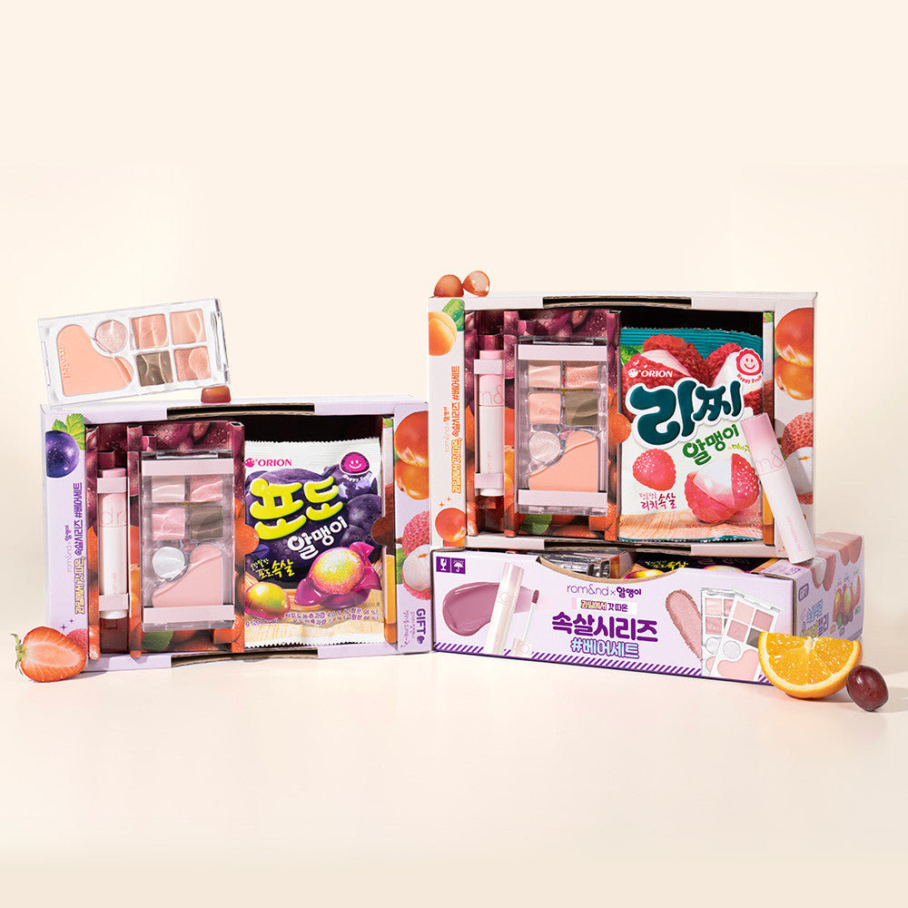 ORION X ROM&ND Freshly Picked Fruit Series SET - 5pc