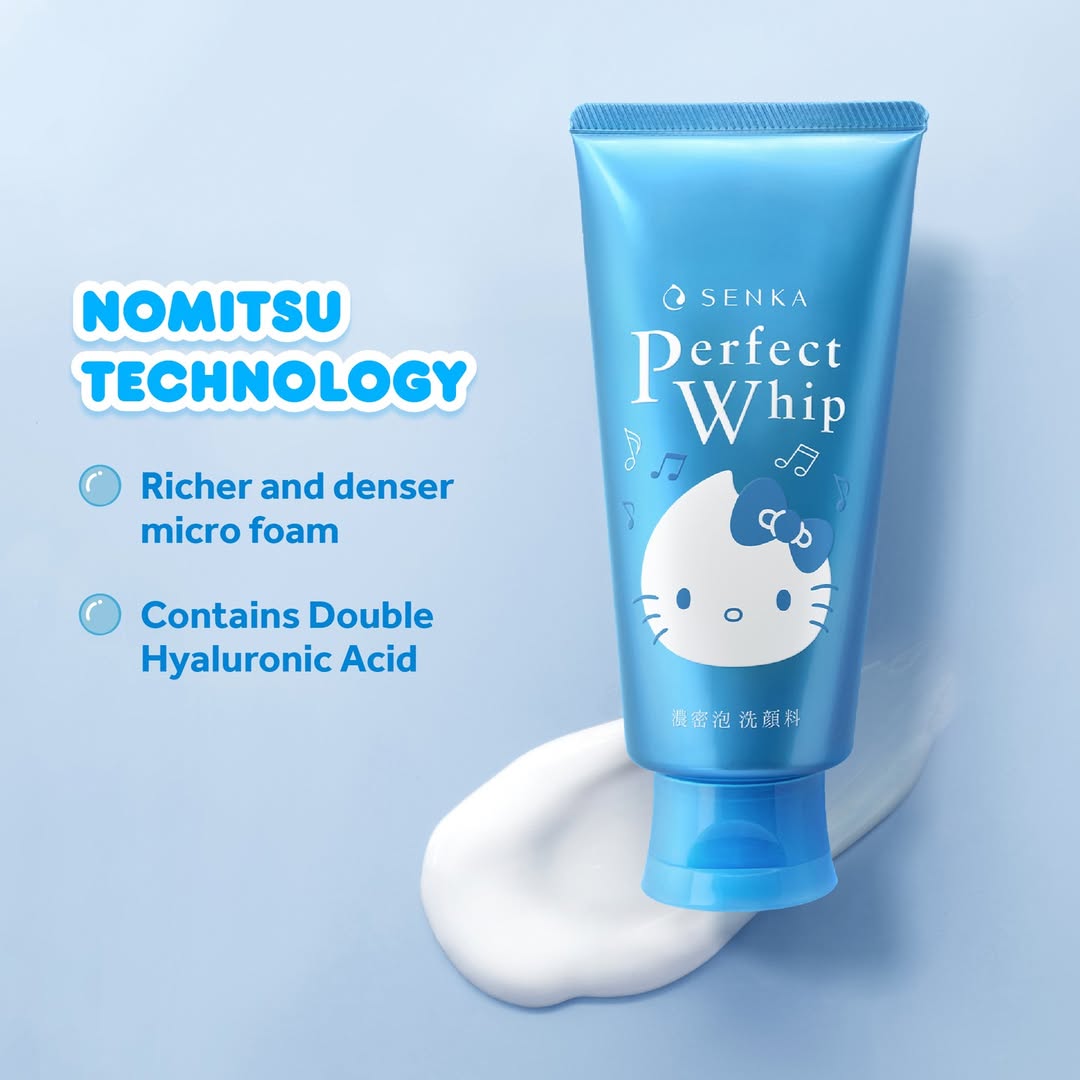[Senka x Hello Kitty] Perfect Whip Cleansing Foam