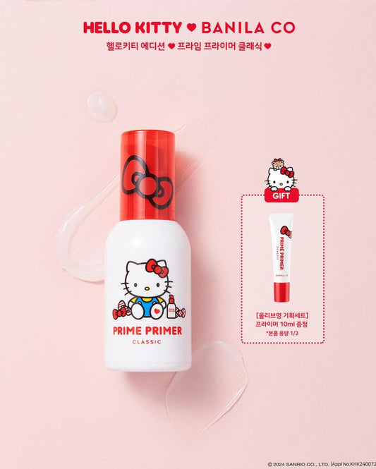 [BANILA CO X SANRIO] Hello Kitty Limited Edition Prime Primer Classic 30ml + 10ml